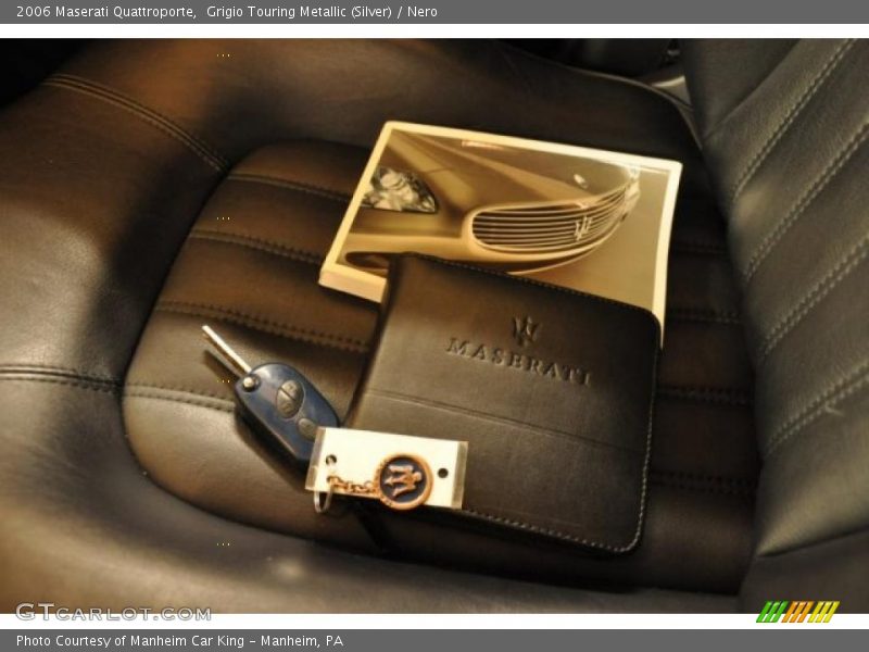 Grigio Touring Metallic (Silver) / Nero 2006 Maserati Quattroporte