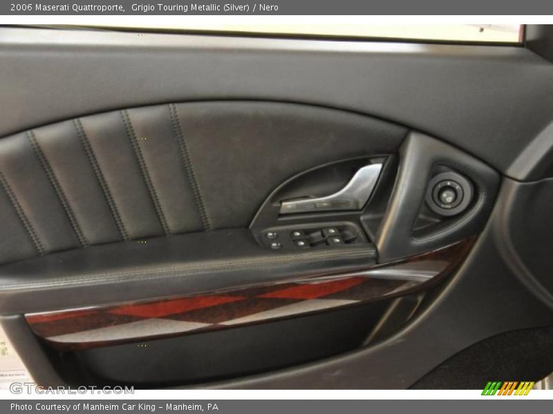 Grigio Touring Metallic (Silver) / Nero 2006 Maserati Quattroporte