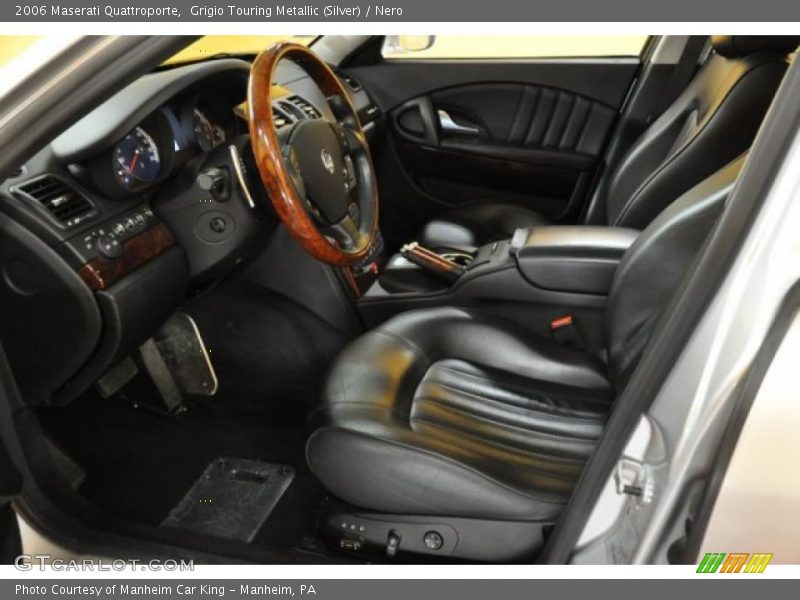 Grigio Touring Metallic (Silver) / Nero 2006 Maserati Quattroporte
