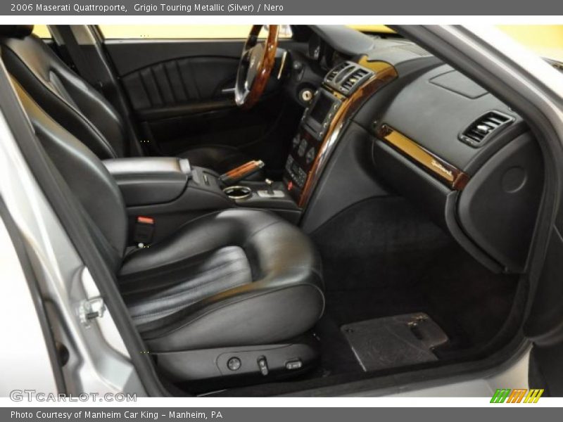 Grigio Touring Metallic (Silver) / Nero 2006 Maserati Quattroporte