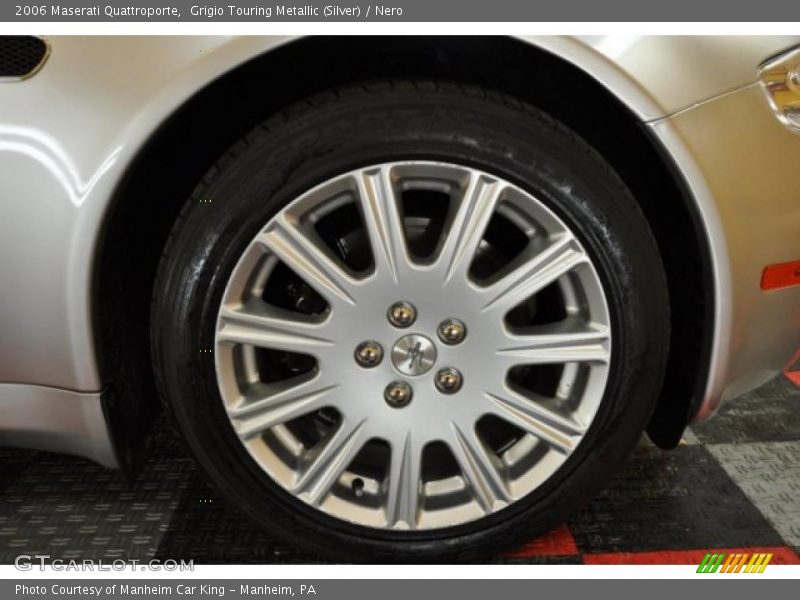 Grigio Touring Metallic (Silver) / Nero 2006 Maserati Quattroporte