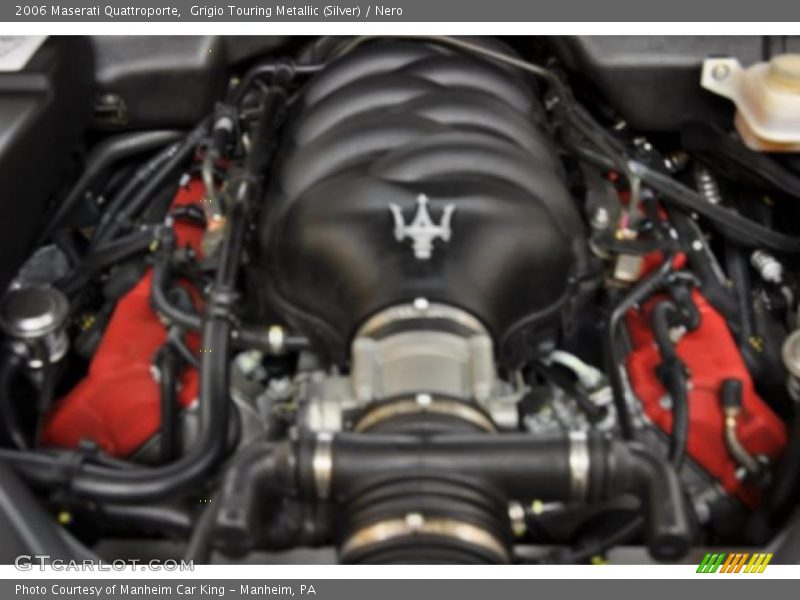 Grigio Touring Metallic (Silver) / Nero 2006 Maserati Quattroporte