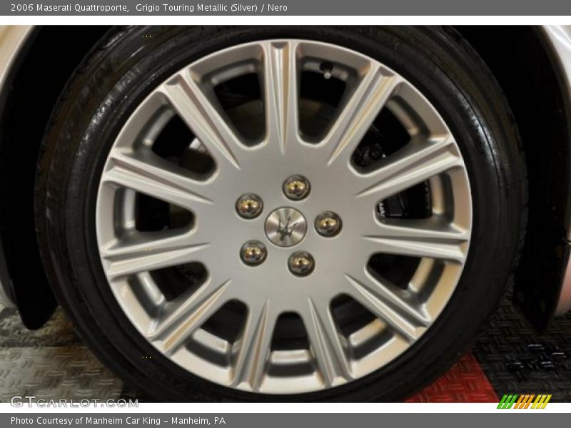 Grigio Touring Metallic (Silver) / Nero 2006 Maserati Quattroporte