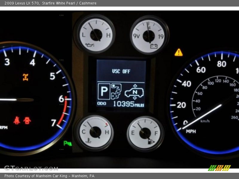 Starfire White Pearl / Cashmere 2009 Lexus LX 570