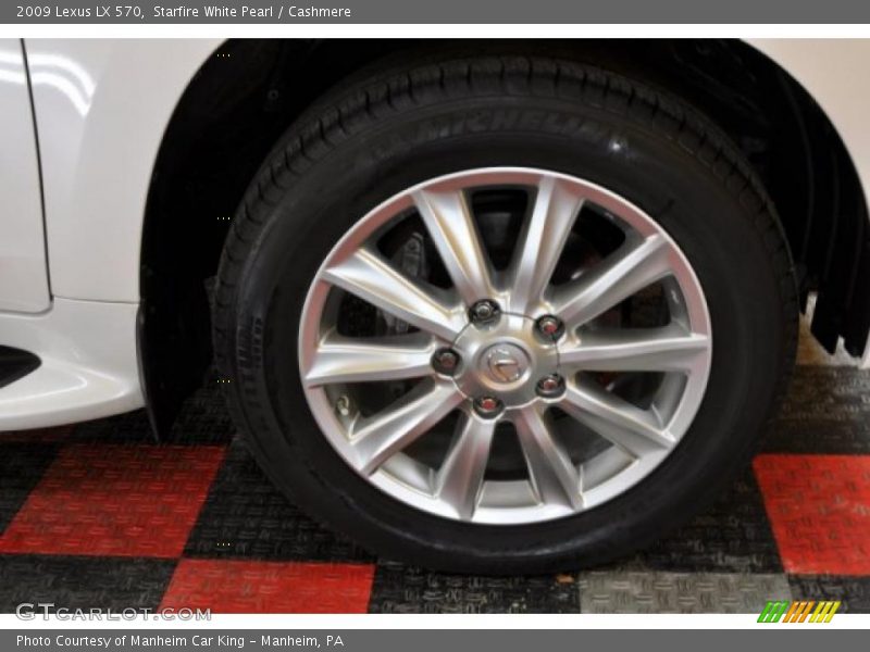 Starfire White Pearl / Cashmere 2009 Lexus LX 570