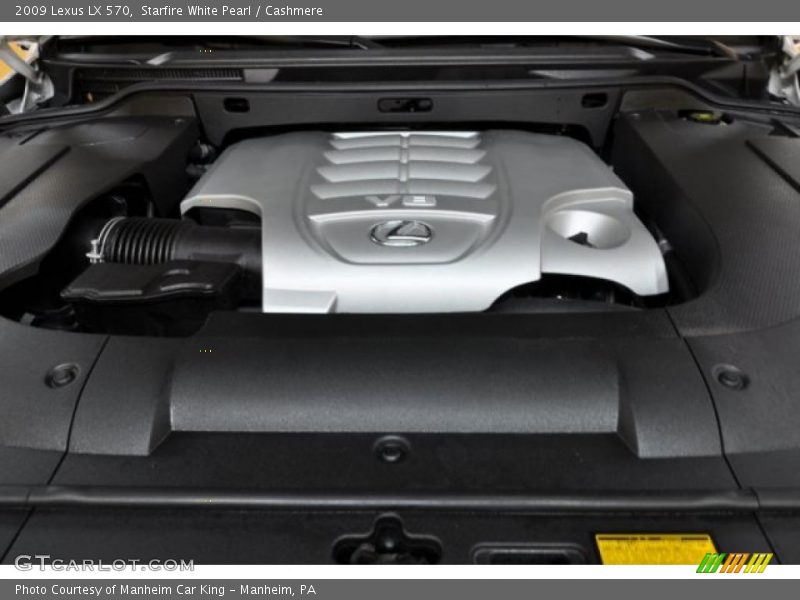 Starfire White Pearl / Cashmere 2009 Lexus LX 570