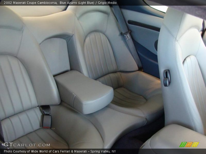 Blue Azurro (Light Blue) / Grigio Medio 2002 Maserati Coupe Cambiocorsa