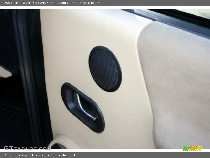 Epsom Green / Alpaca Beige 2003 Land Rover Discovery SE7