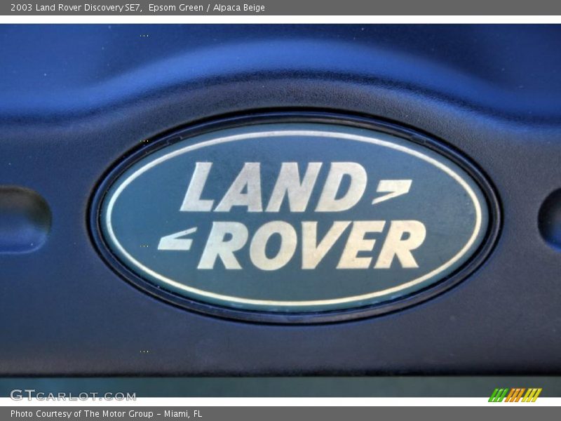 Epsom Green / Alpaca Beige 2003 Land Rover Discovery SE7