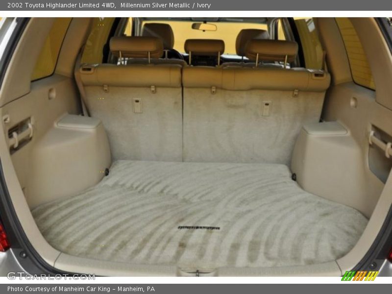 Millennium Silver Metallic / Ivory 2002 Toyota Highlander Limited 4WD