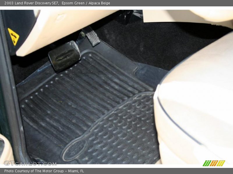 Epsom Green / Alpaca Beige 2003 Land Rover Discovery SE7