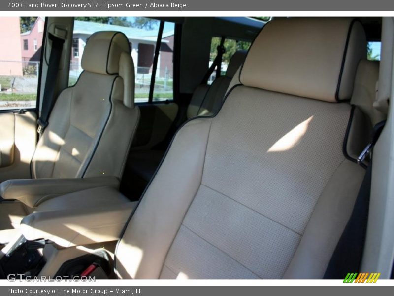 Epsom Green / Alpaca Beige 2003 Land Rover Discovery SE7