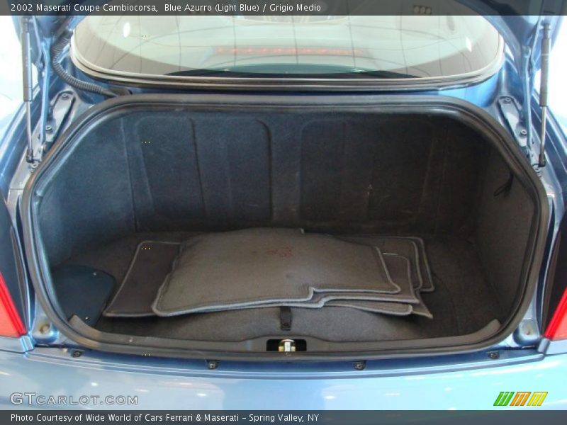  2002 Coupe Cambiocorsa Trunk