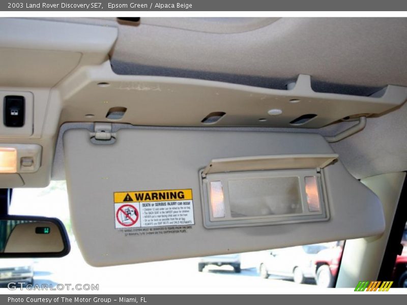 Epsom Green / Alpaca Beige 2003 Land Rover Discovery SE7