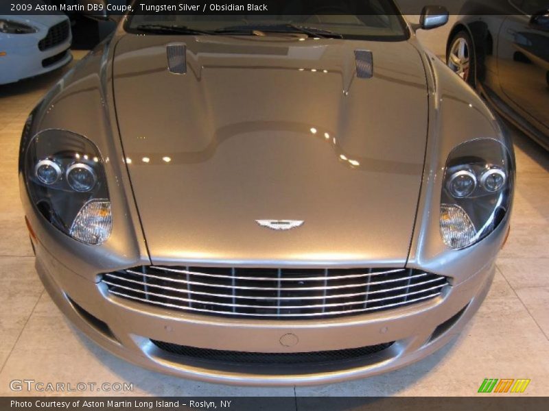 Tungsten Silver / Obsidian Black 2009 Aston Martin DB9 Coupe