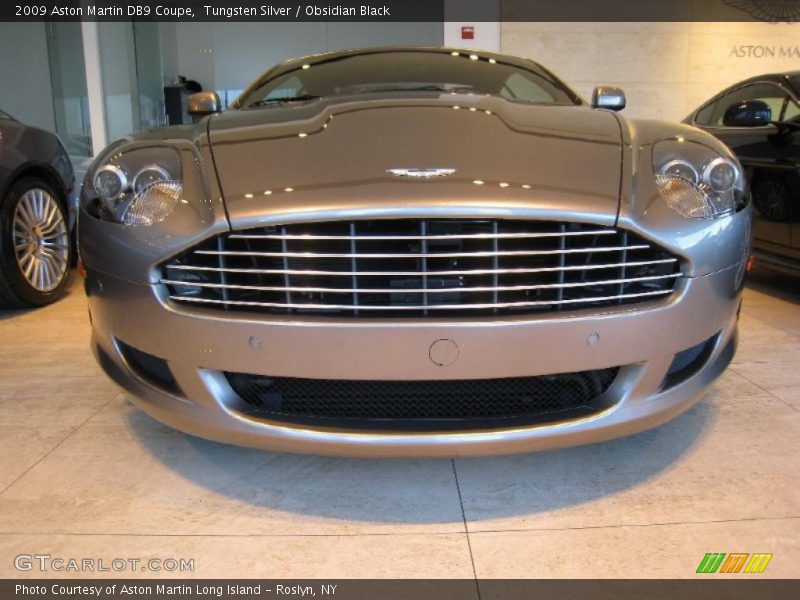 Tungsten Silver / Obsidian Black 2009 Aston Martin DB9 Coupe