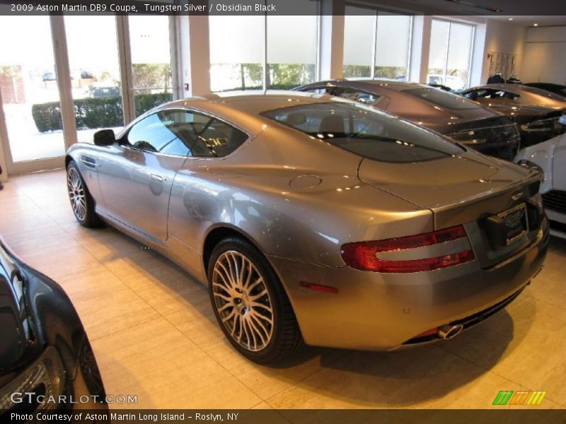 Tungsten Silver / Obsidian Black 2009 Aston Martin DB9 Coupe