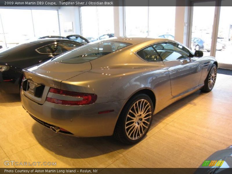 Tungsten Silver / Obsidian Black 2009 Aston Martin DB9 Coupe