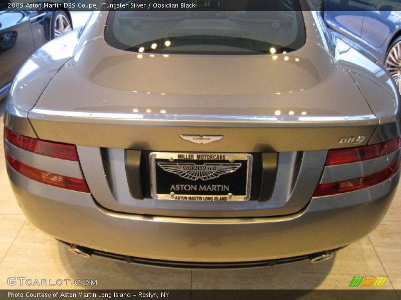 Tungsten Silver / Obsidian Black 2009 Aston Martin DB9 Coupe