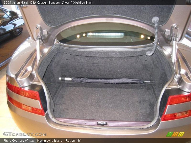 Tungsten Silver / Obsidian Black 2009 Aston Martin DB9 Coupe