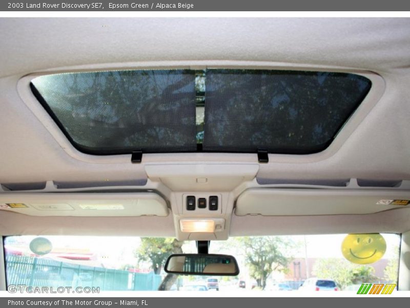 Epsom Green / Alpaca Beige 2003 Land Rover Discovery SE7