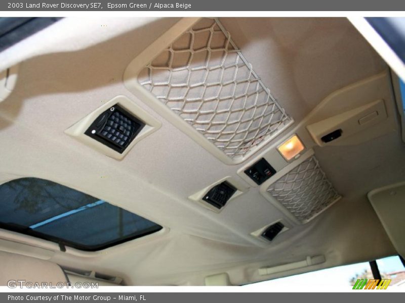 Epsom Green / Alpaca Beige 2003 Land Rover Discovery SE7