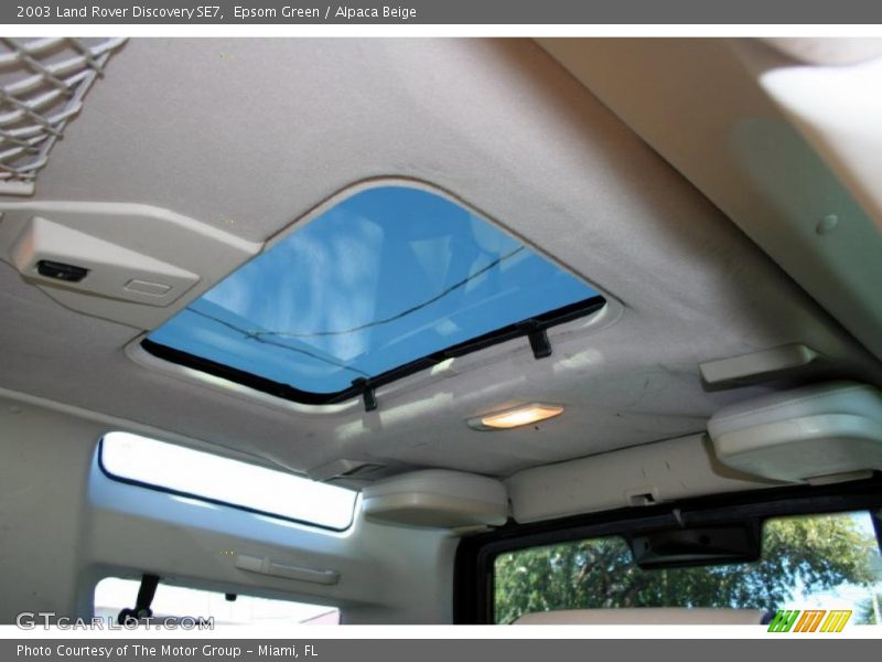 Epsom Green / Alpaca Beige 2003 Land Rover Discovery SE7