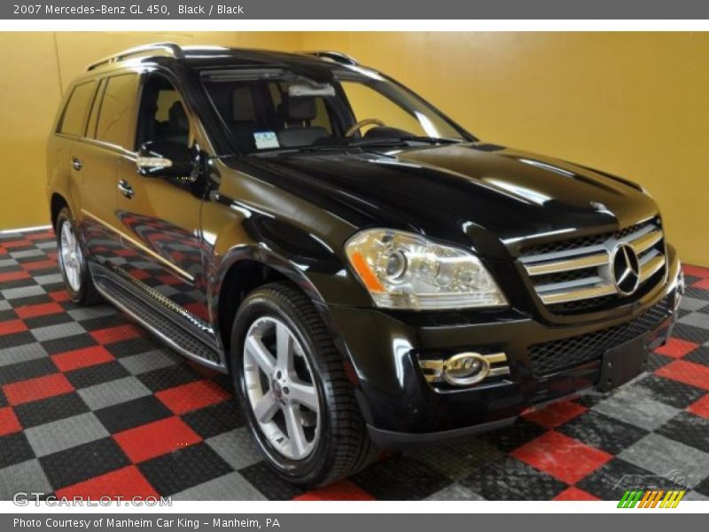 Black / Black 2007 Mercedes-Benz GL 450