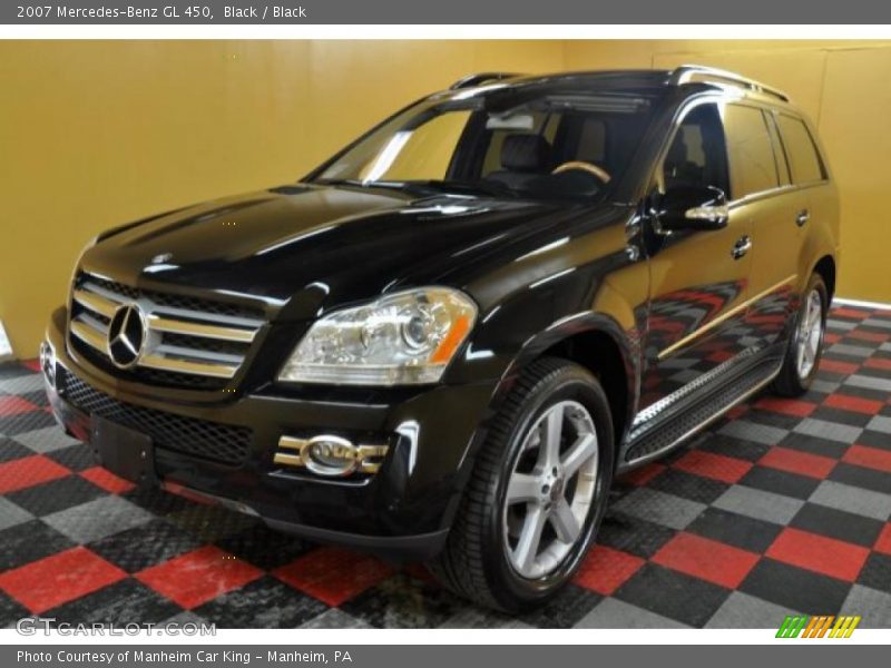 Black / Black 2007 Mercedes-Benz GL 450