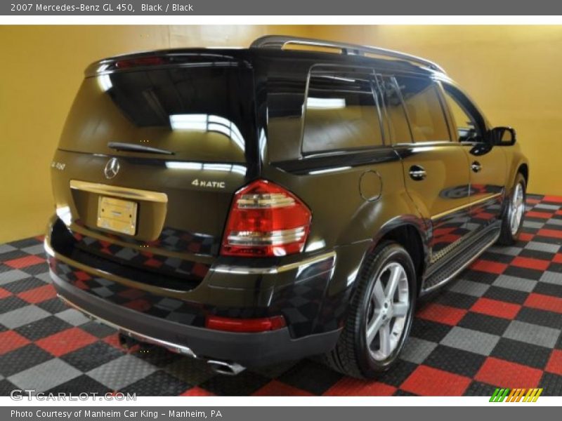 Black / Black 2007 Mercedes-Benz GL 450