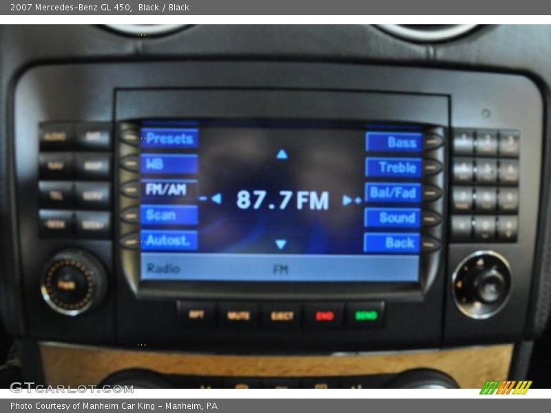 Black / Black 2007 Mercedes-Benz GL 450