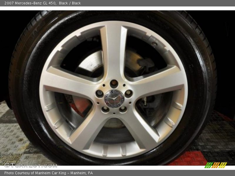 Black / Black 2007 Mercedes-Benz GL 450