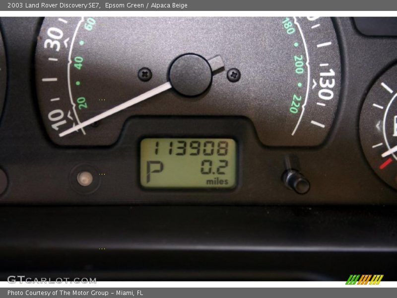 Epsom Green / Alpaca Beige 2003 Land Rover Discovery SE7