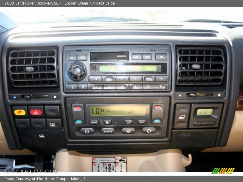 Epsom Green / Alpaca Beige 2003 Land Rover Discovery SE7
