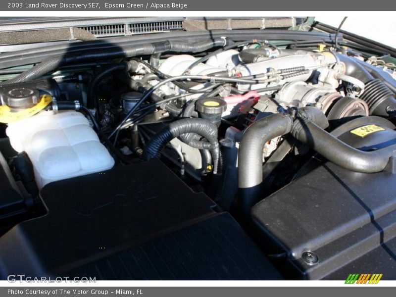 Epsom Green / Alpaca Beige 2003 Land Rover Discovery SE7