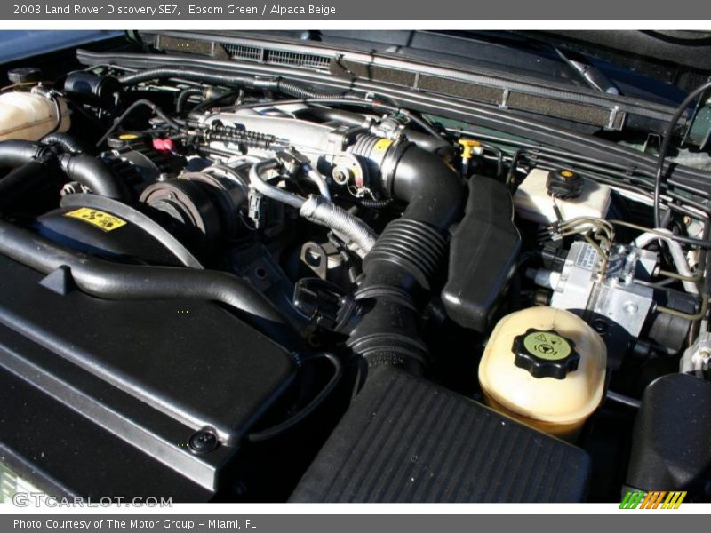 Epsom Green / Alpaca Beige 2003 Land Rover Discovery SE7