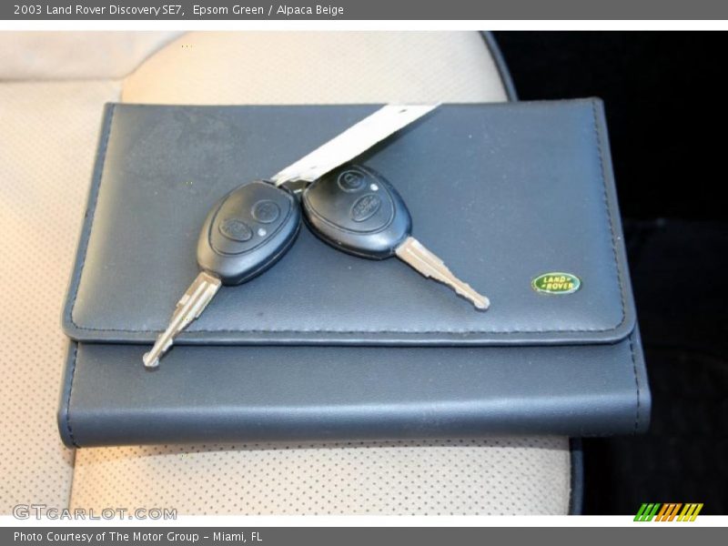 Epsom Green / Alpaca Beige 2003 Land Rover Discovery SE7