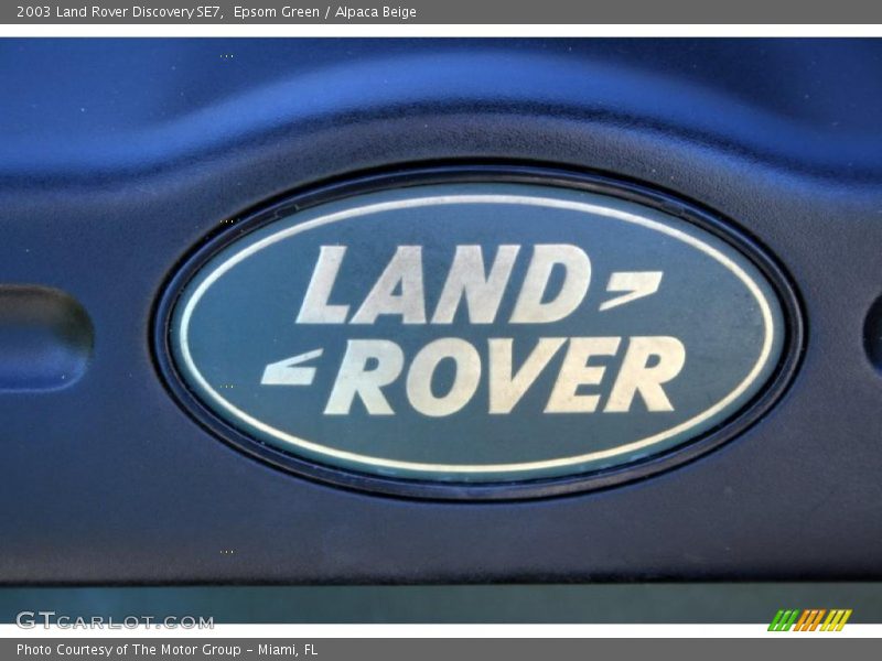 Epsom Green / Alpaca Beige 2003 Land Rover Discovery SE7
