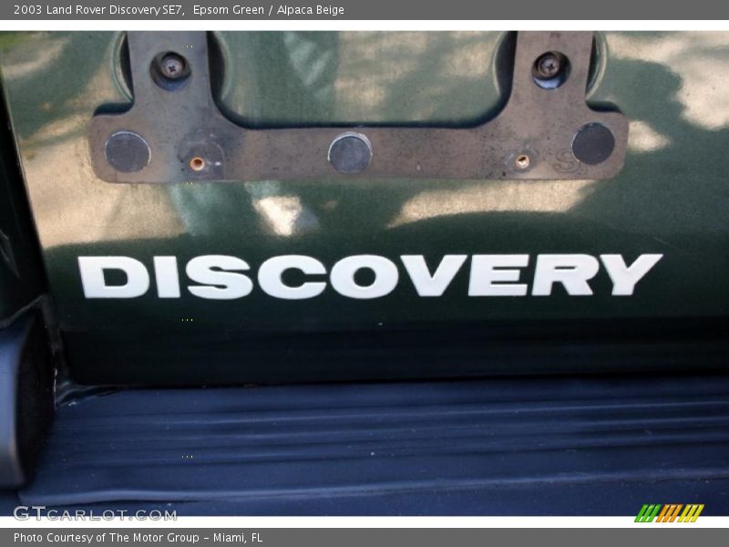 Epsom Green / Alpaca Beige 2003 Land Rover Discovery SE7