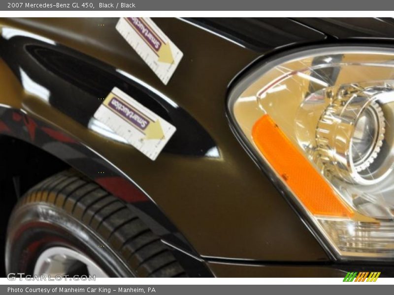 Black / Black 2007 Mercedes-Benz GL 450