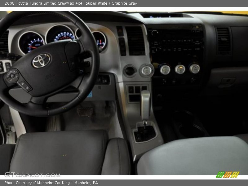 Super White / Graphite Gray 2008 Toyota Tundra Limited CrewMax 4x4