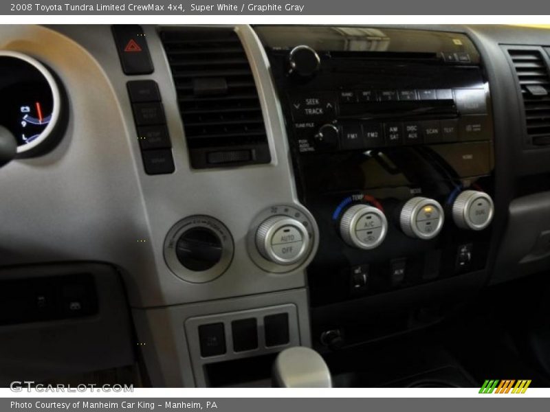Super White / Graphite Gray 2008 Toyota Tundra Limited CrewMax 4x4