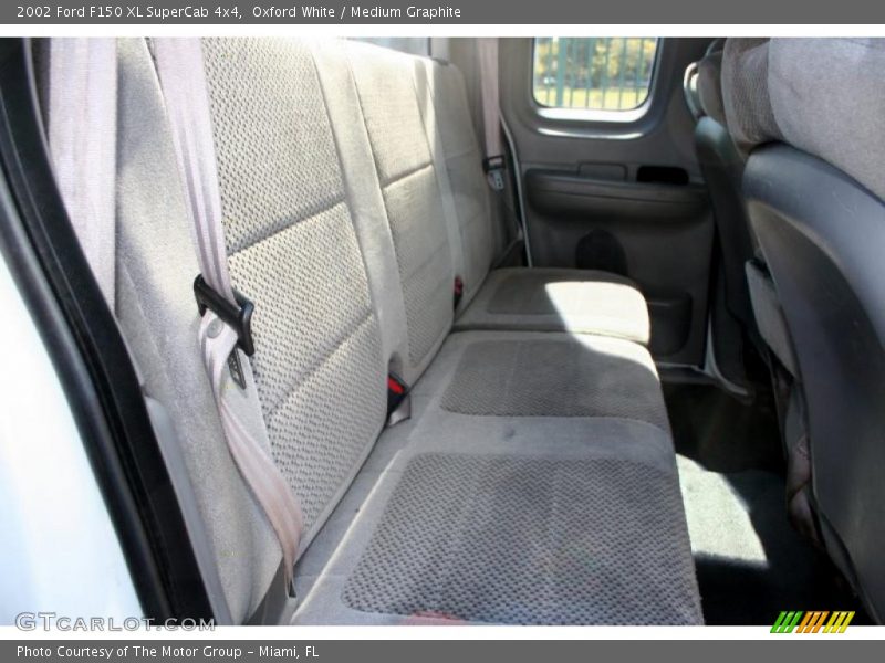 Oxford White / Medium Graphite 2002 Ford F150 XL SuperCab 4x4