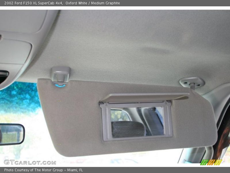 Oxford White / Medium Graphite 2002 Ford F150 XL SuperCab 4x4