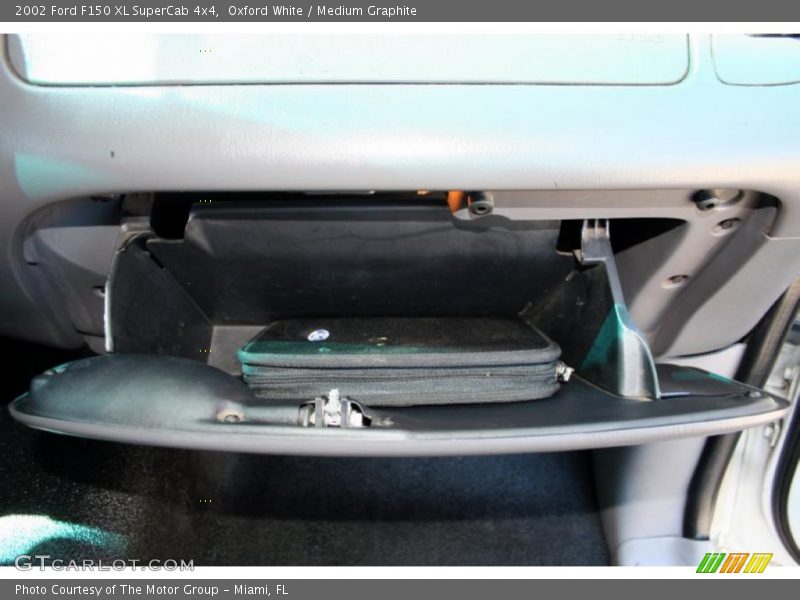 Oxford White / Medium Graphite 2002 Ford F150 XL SuperCab 4x4