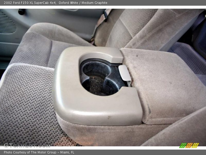 Oxford White / Medium Graphite 2002 Ford F150 XL SuperCab 4x4