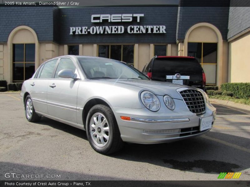 Diamond Silver / Gray 2005 Kia Amanti