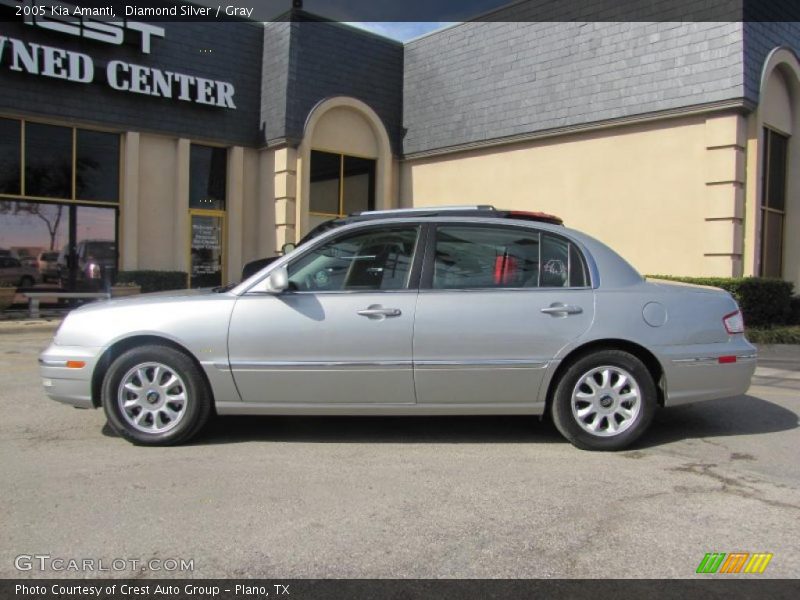 Diamond Silver / Gray 2005 Kia Amanti