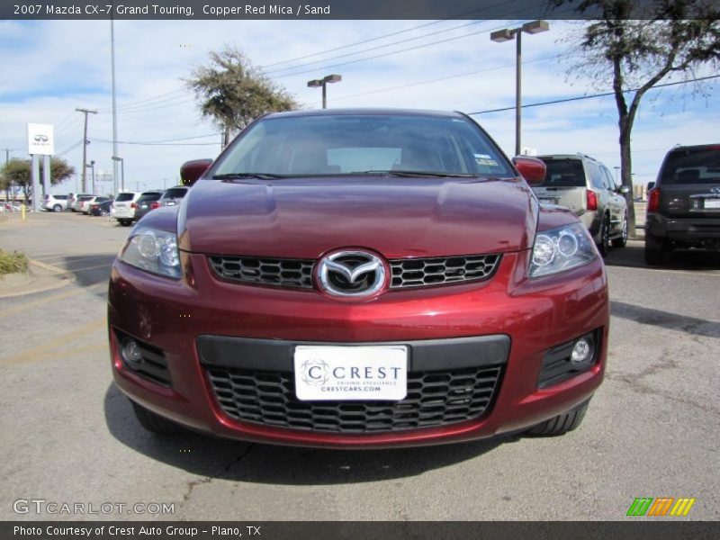 Copper Red Mica / Sand 2007 Mazda CX-7 Grand Touring