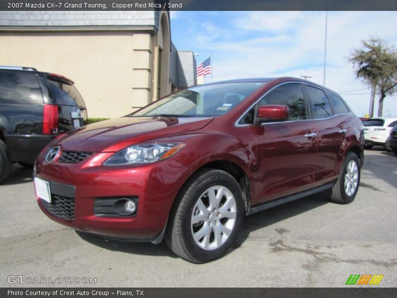 Copper Red Mica / Sand 2007 Mazda CX-7 Grand Touring
